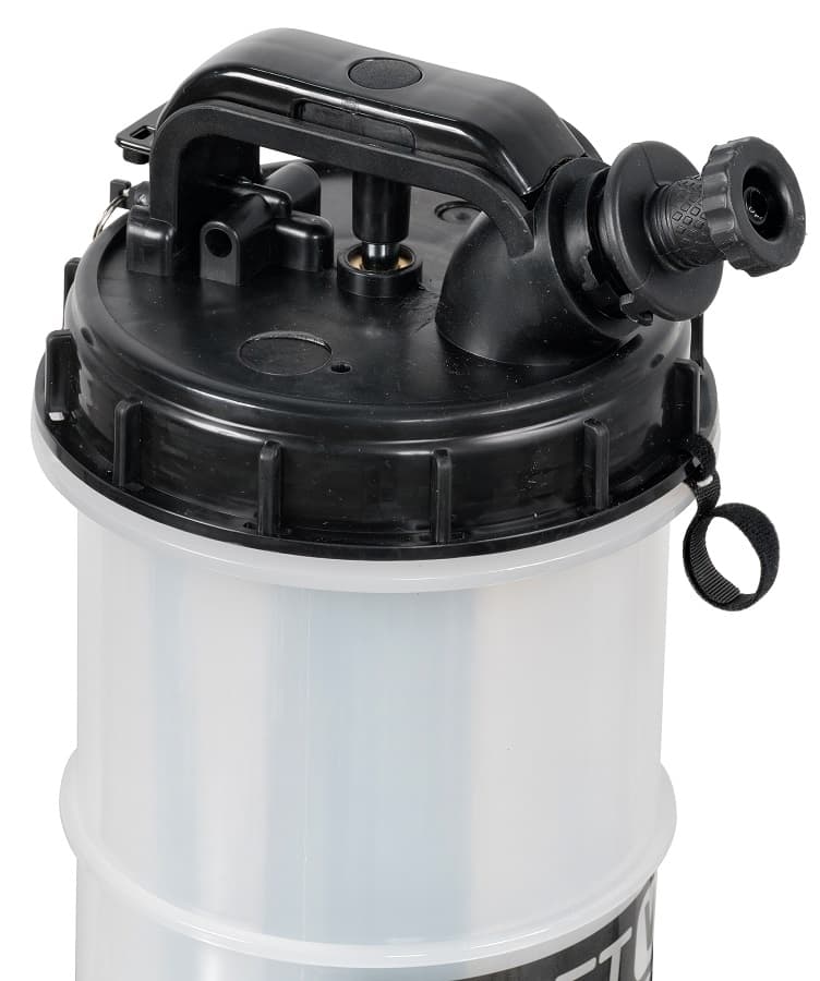 Емкость для откачки масла с ручным приводом, 6 л KraftWell KRW1806.M