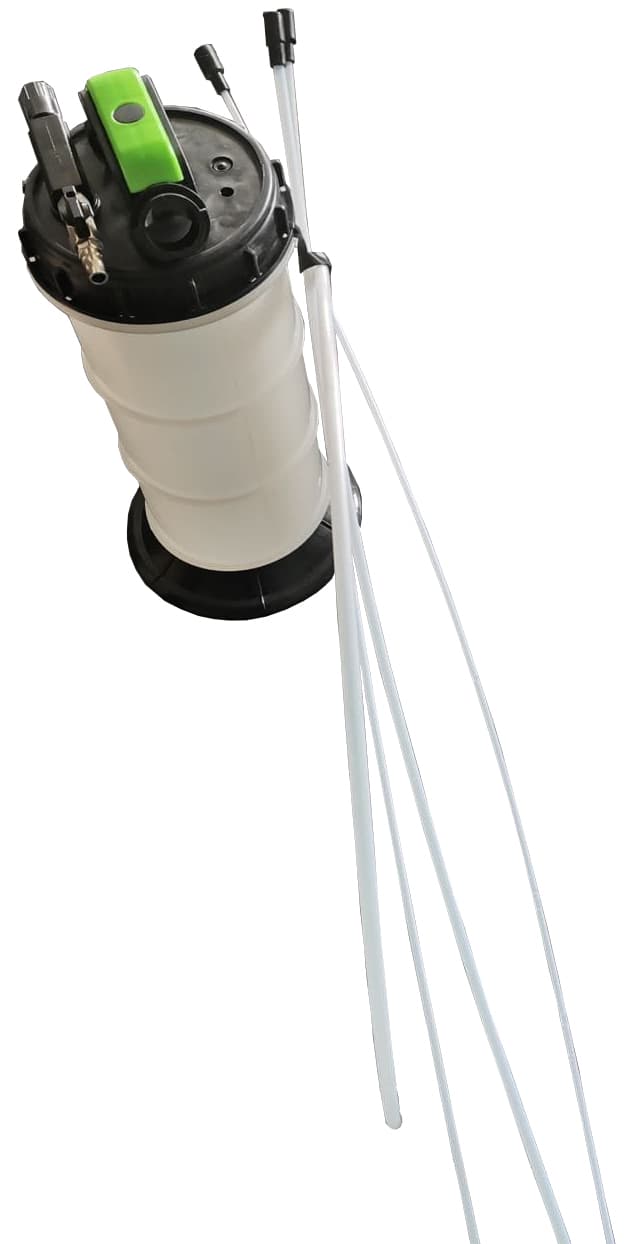 Емкость для откачки масла с ручным и пневмоприводом, 6 л KraftWell KRW1806.P