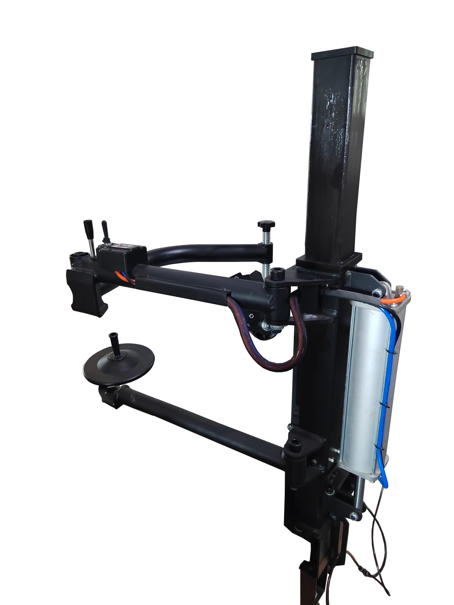 Третья рука KraftWell B350 для станка KRW25A, вид сбоку