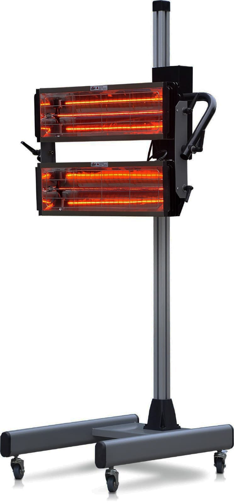 ИК-сушка на стойке 2 софита KraftWell KRW-IR2