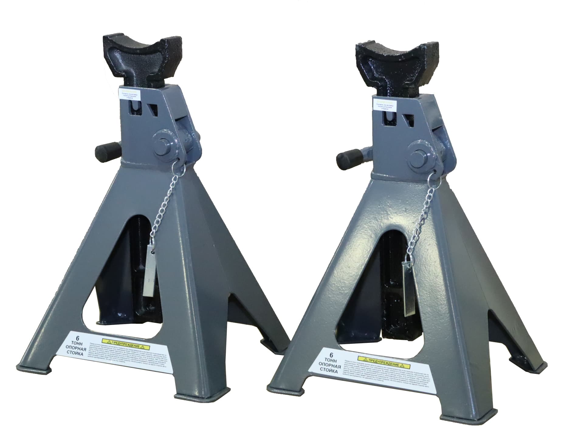 Стойка опорная усиленная г/п 6 т., 2 шт. KraftWell KRWJS6L