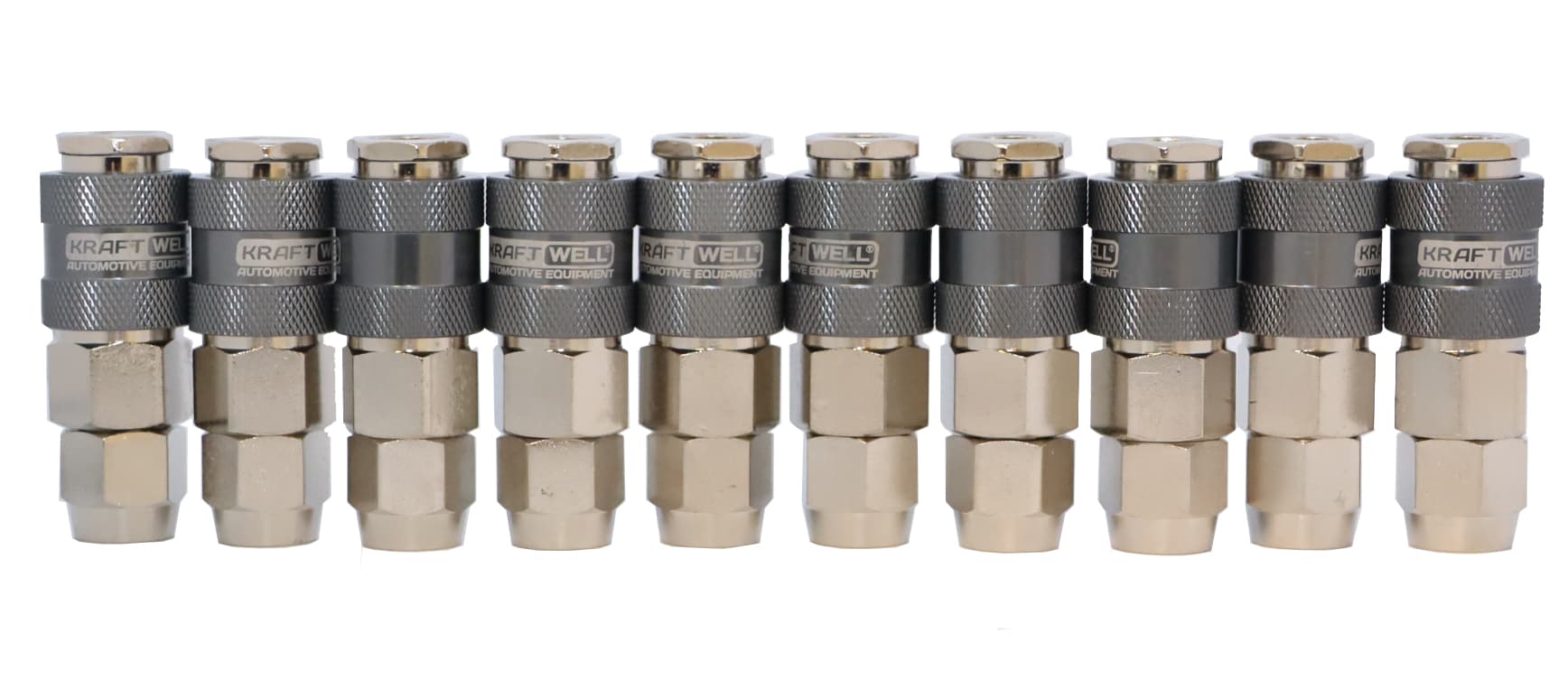 БРС «мама» для шланга 8*12 мм, 10 шт KraftWell KRW-QC0812F-10