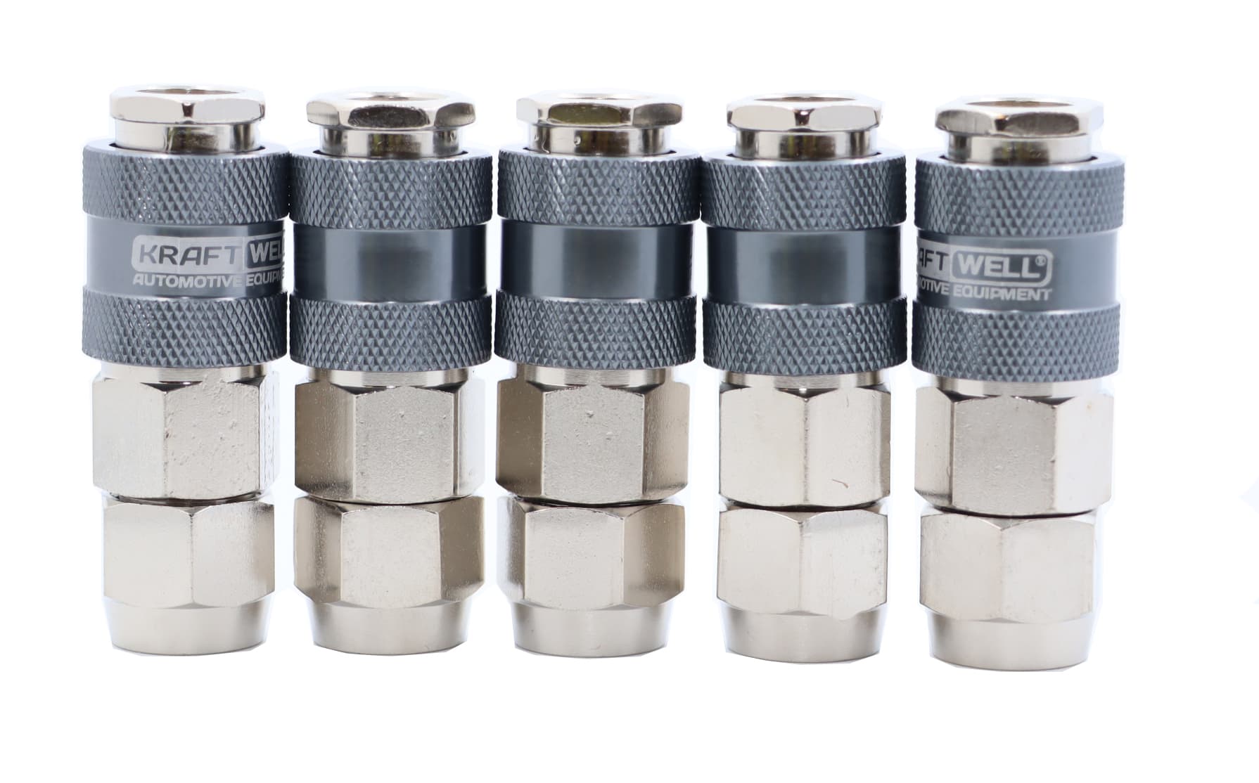 БРС «мама» для шланга 10*14 мм, 5 шт KraftWell KRW-QC1014F-5