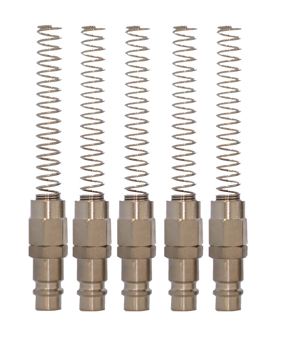 БРС «папа», c пружиной для шланга 6*8 мм, 5 шт KraftWell KRW-QCS0508M-5