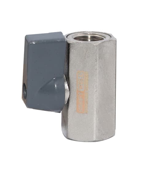 Вентиль шаровый F1/4″ — F1/4″, 10 шт KraftWell KRW-BV14F-10