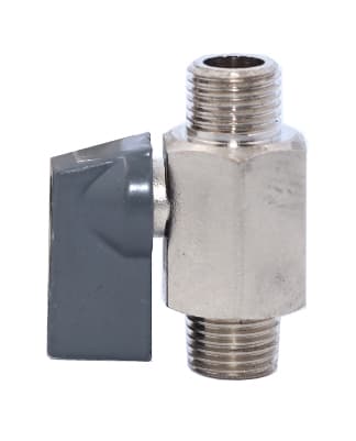 Вентиль шаровый M1/4″ — M1/4″, 5 шт KraftWell KRW-BV14M-5