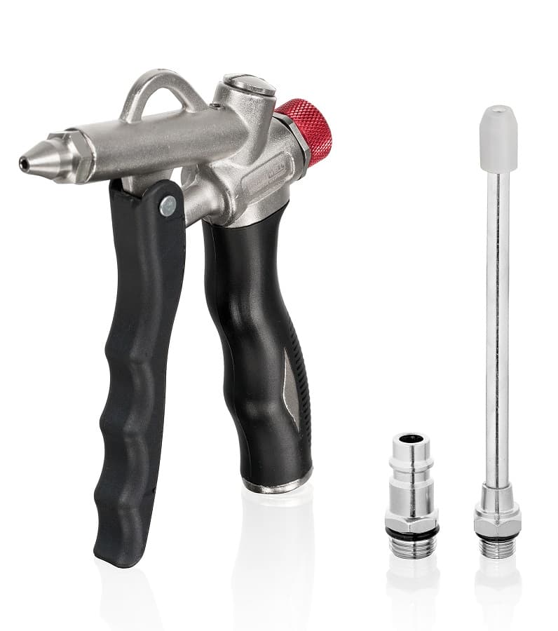 Пистолет продувочный с 2 насадками KraftWell KRW-ABG5