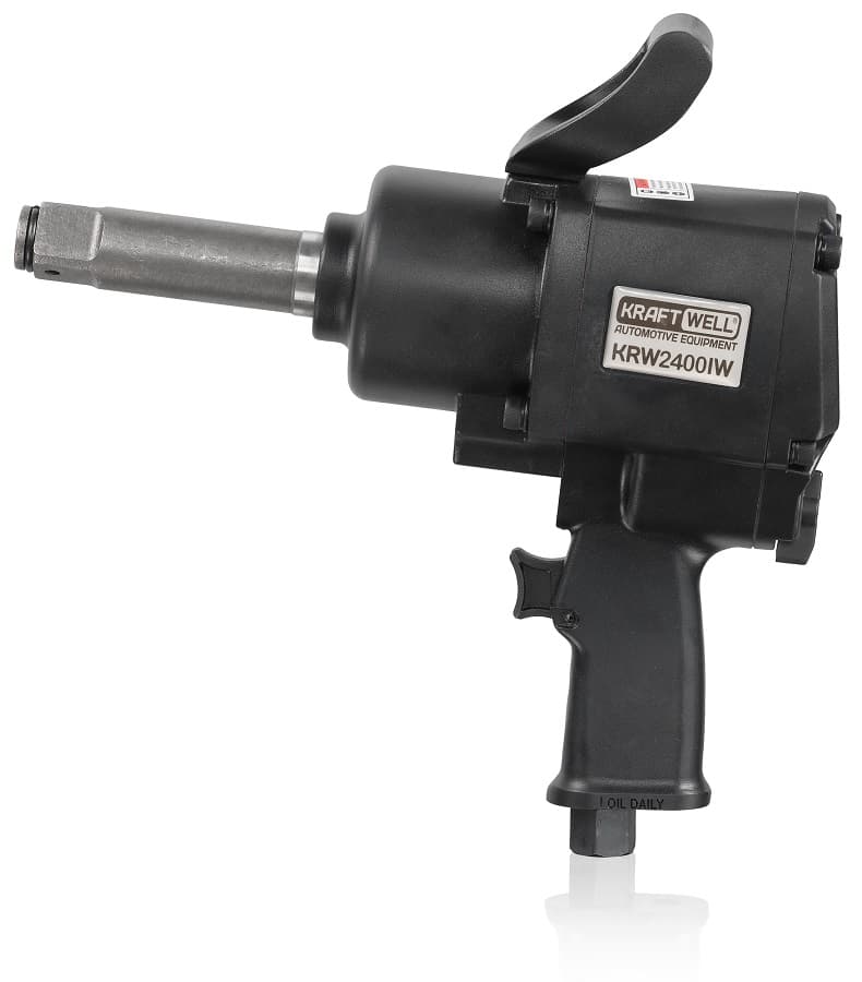Гайковерт пневматический 1″, 1800 Нм KraftWell KRW2400IW