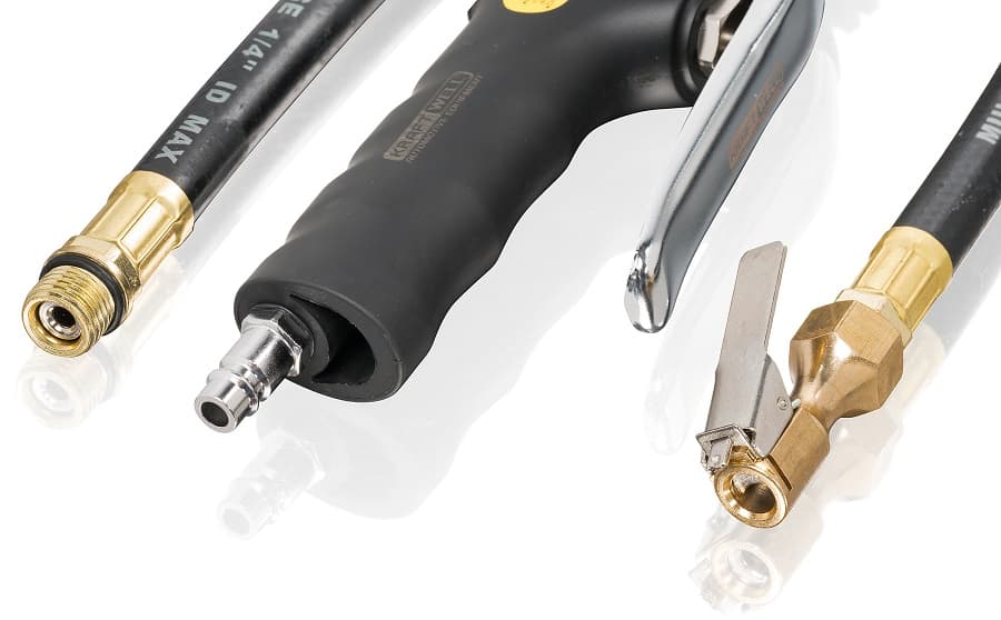 Пистолет с цифровым манометром 18 бар KraftWell KRWTG-D5