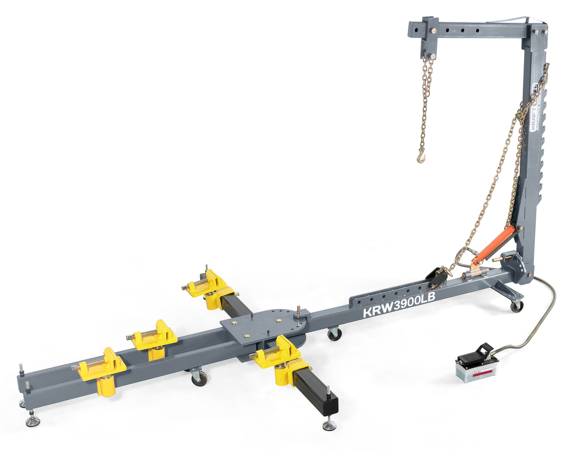 Стапель подкатной KraftWell KRW3900LB