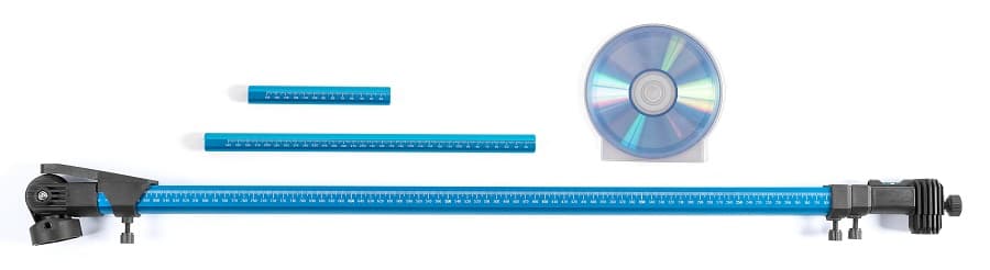 Измерительная система механическая (линейка) KraftWell KRW-MS