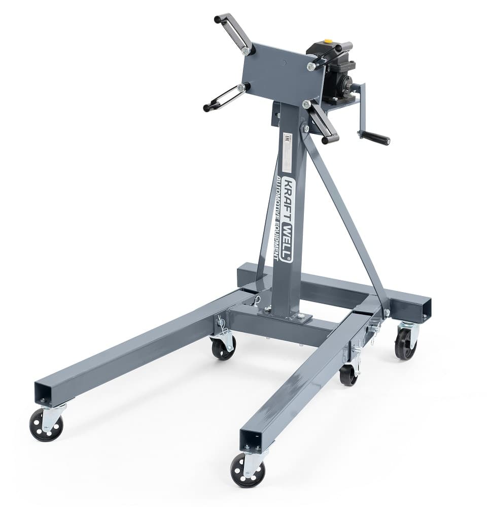 Стенд для разбора двигателей KraftWell KRWES4 — общий вид