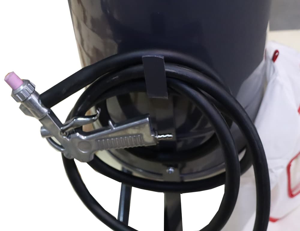 Установка пескоструйная 28 л открытый бак KraftWell KRW-SB28T