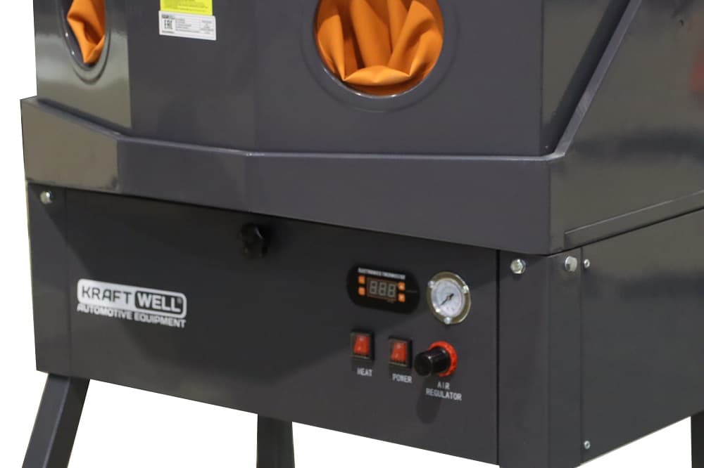 Установка для мойки деталей с подогревом KraftWell KRW-PW160H