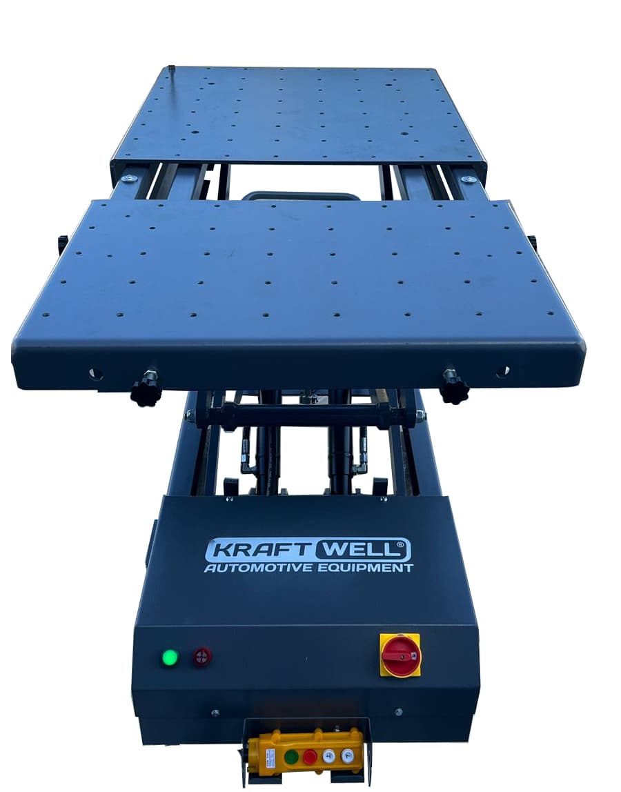 Платформа электрогидравлическая для электромобилей г/п 1200 кг. KraftWell KRWLT-12E