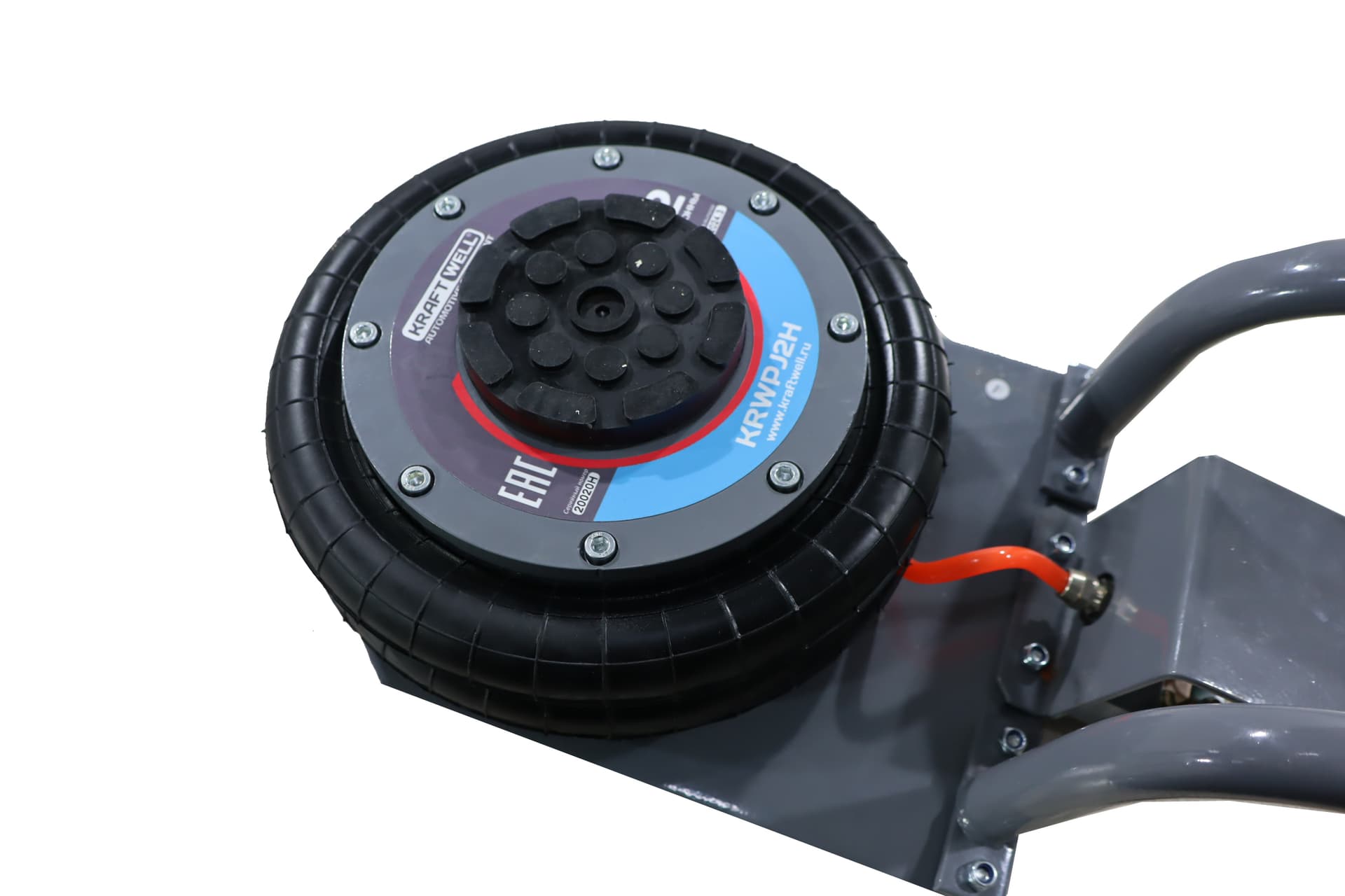 Домкрат пневматический г/п 2 т. KraftWell KRWPJ2H