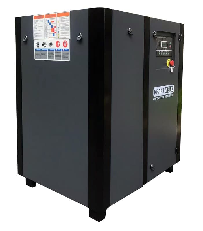 Компрессор винтовой 1670 л/мин 10 бар KraftWell KRW-ASC15A-10B