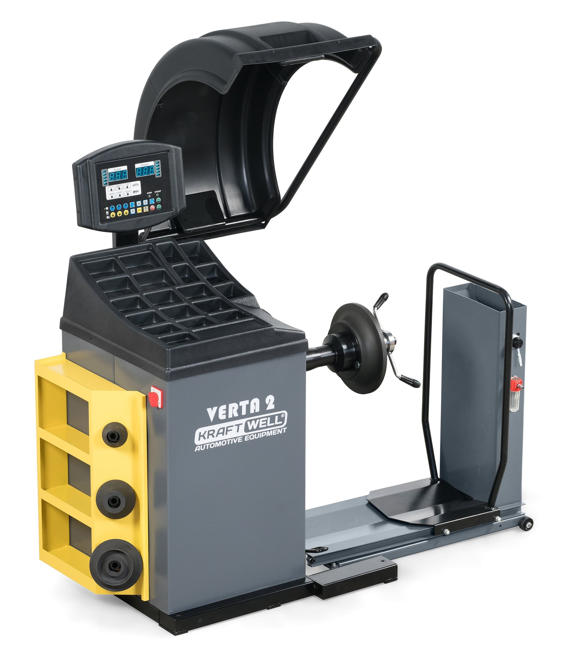 Балансировочный станок KraftWell VERTA 2/380 — общий вид