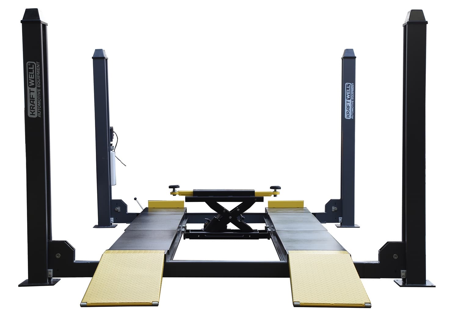 Подъемник для сход-развала г/п 4 т. платформы 4320 мм KraftWell QUATTRO 4W4.3