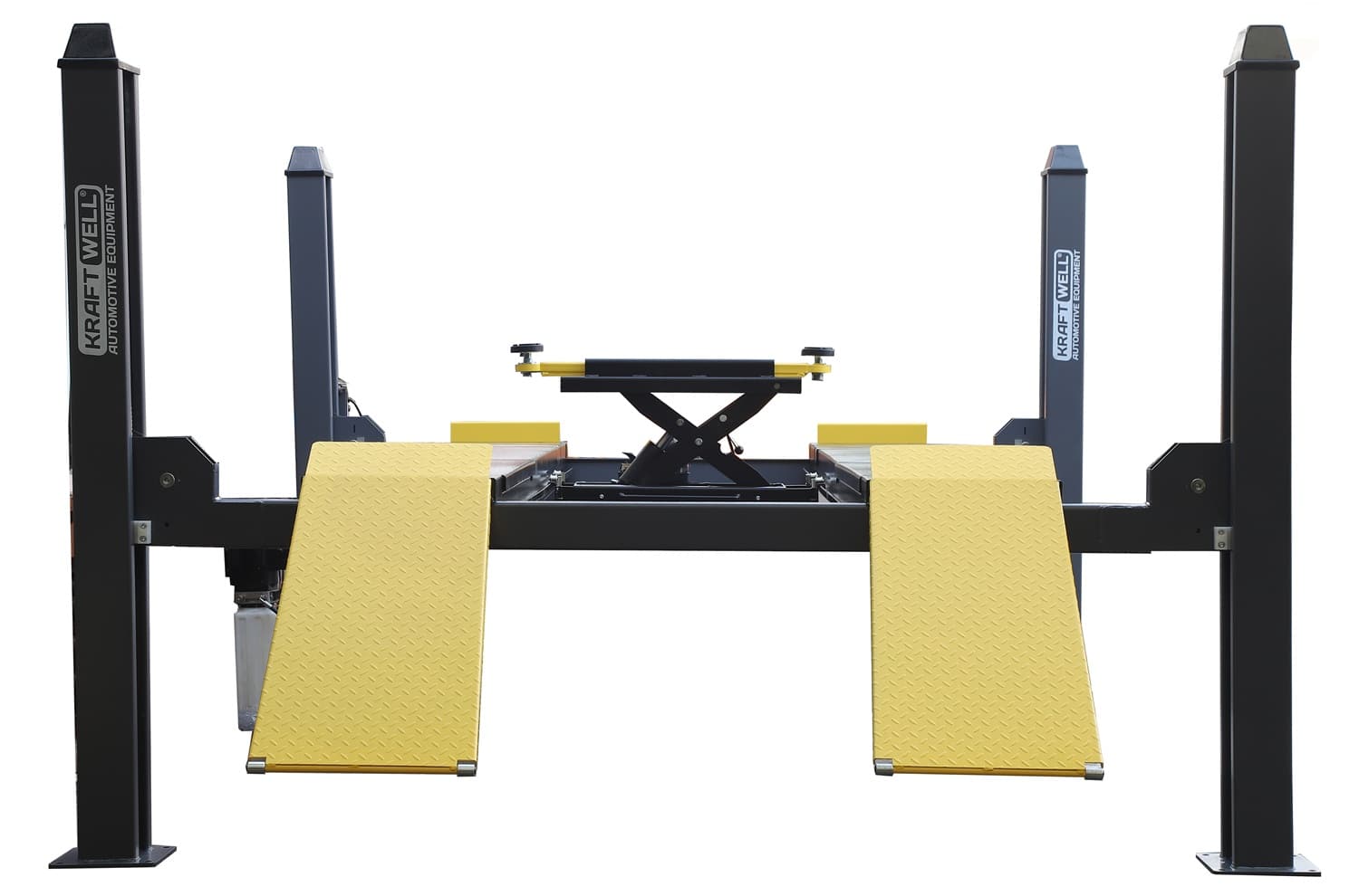 Подъемник для сход-развала г/п 4 т. платформы 4320 мм KraftWell QUATTRO 4W4.3