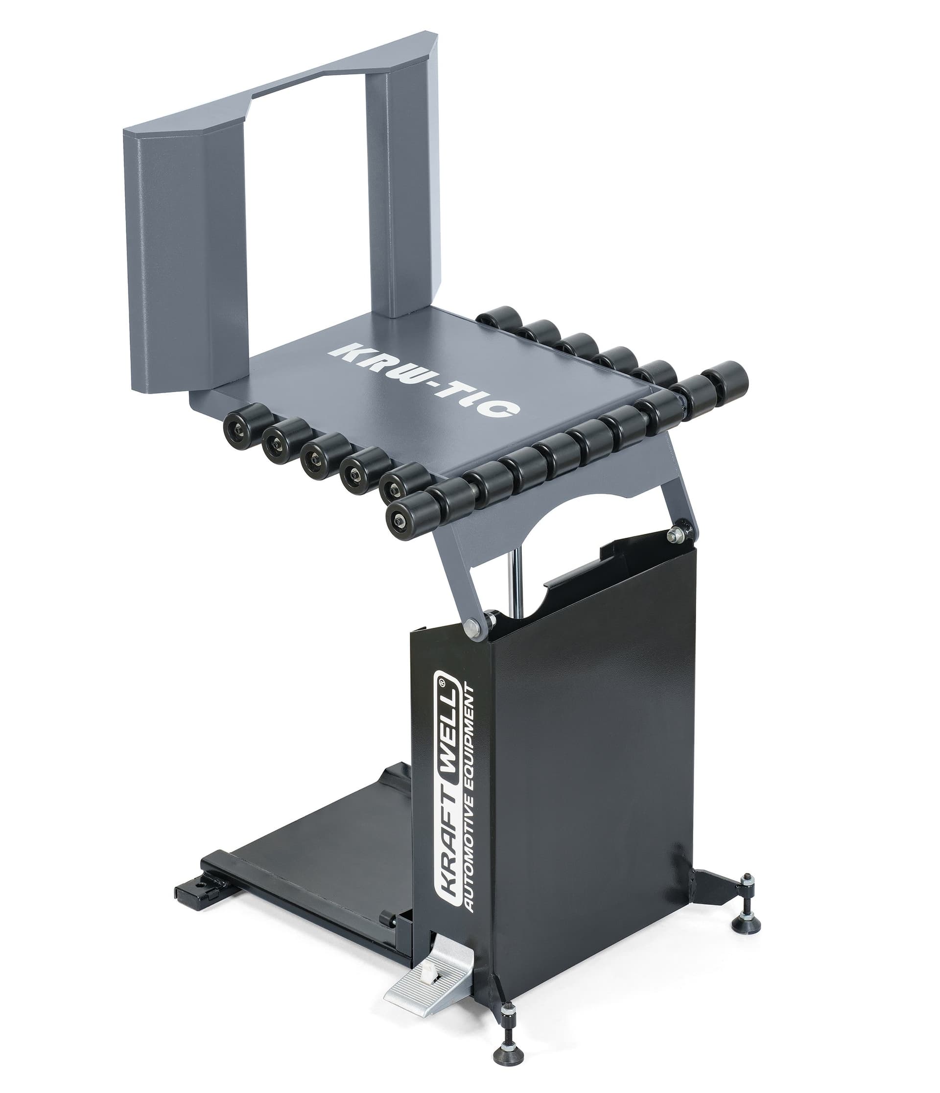 Пневматический лифт для колес KraftWell KRW-TLC на шиномонтажном посту
