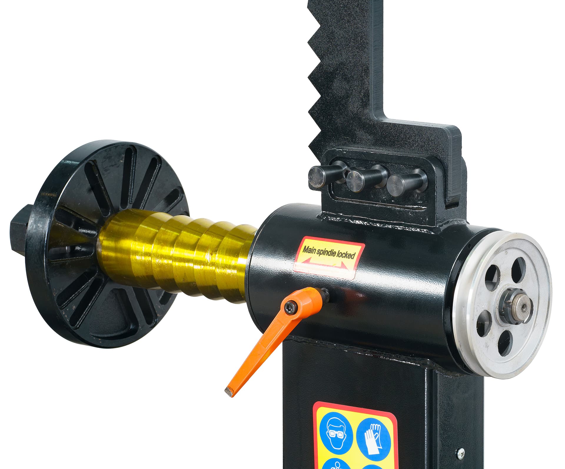 Дископрав KraftWell KRW-RS28M — 10–28″, гидропривод, 380 В