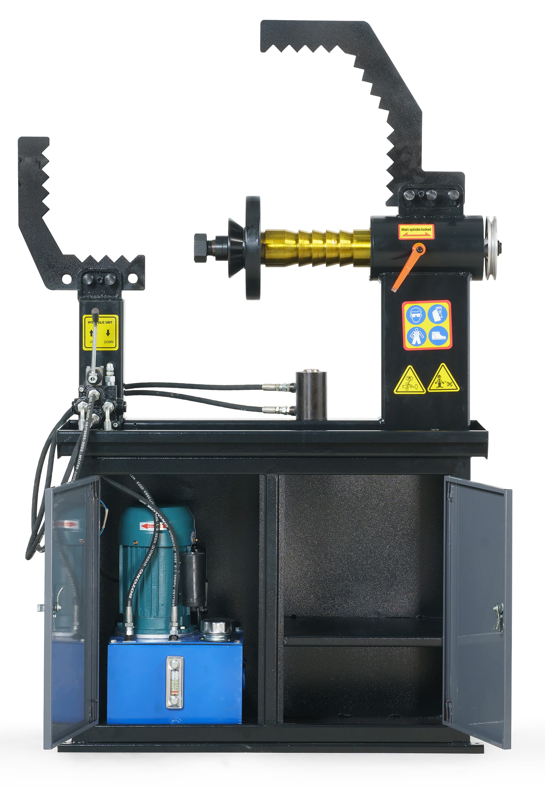 Дископрав KraftWell KRW-RS28M — 10–28″, гидропривод, 380 В