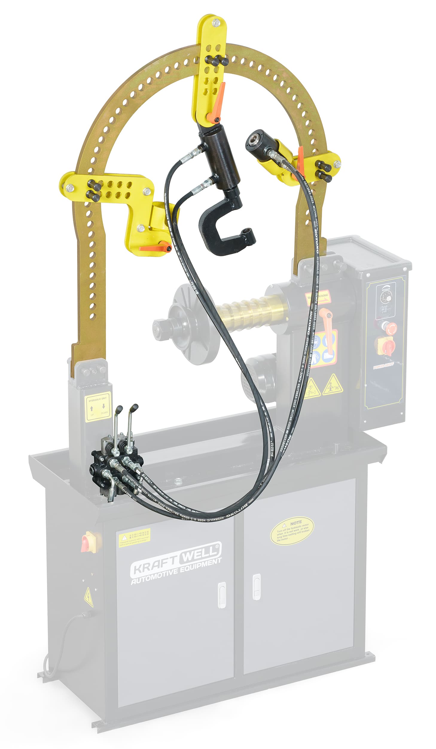 Рама со вторым цилиндром KraftWell KRW-FHC — для станков KRW-RS28M