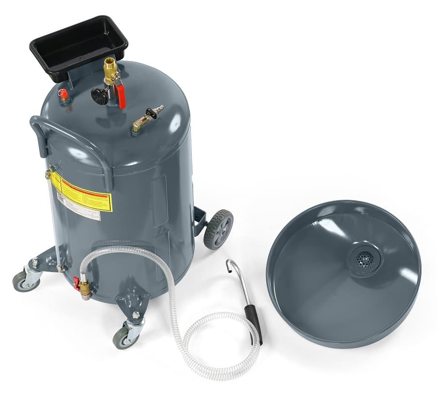 Установка для слива масла/антифриза KraftWell KRW1803.80L