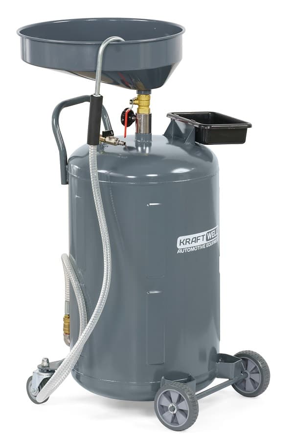 Установка для слива масла/антифриза KraftWell KRW1803.80L