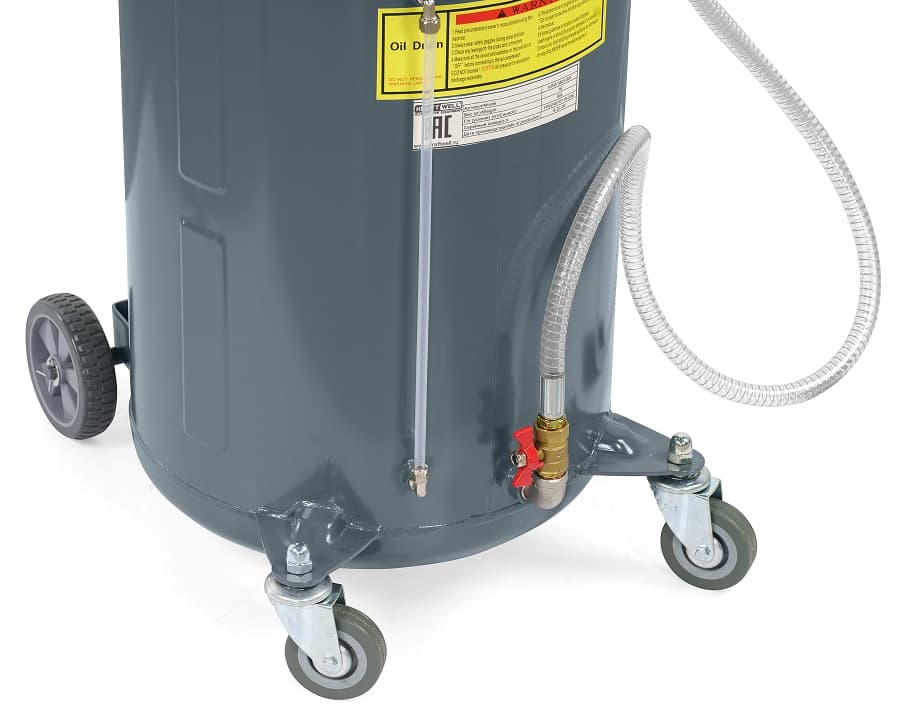 Установка для слива масла/антифриза KraftWell KRW1803.80L