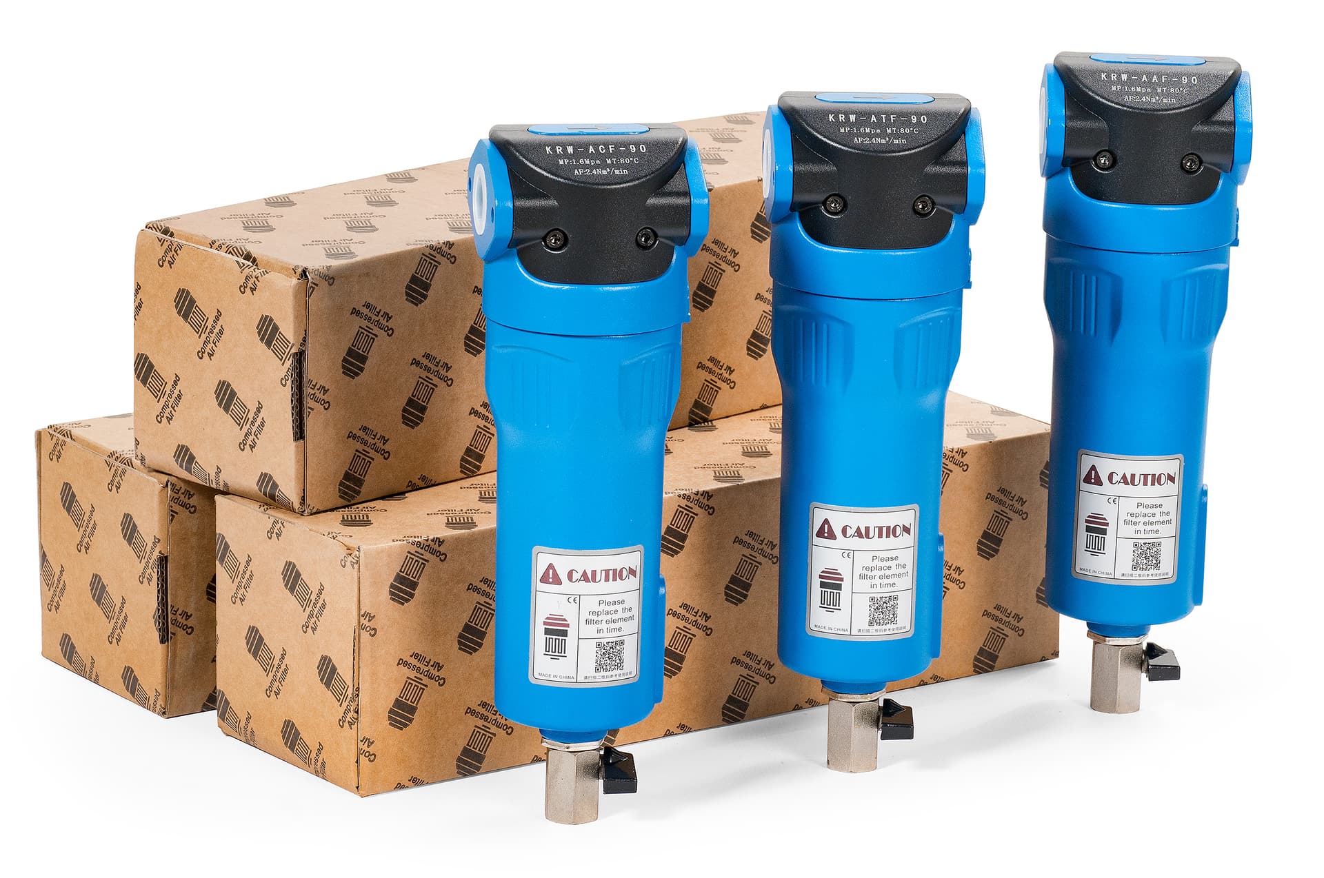 Фильтры магистральные 16 бар, 2400 л/мин KraftWell KRW-ACF-90