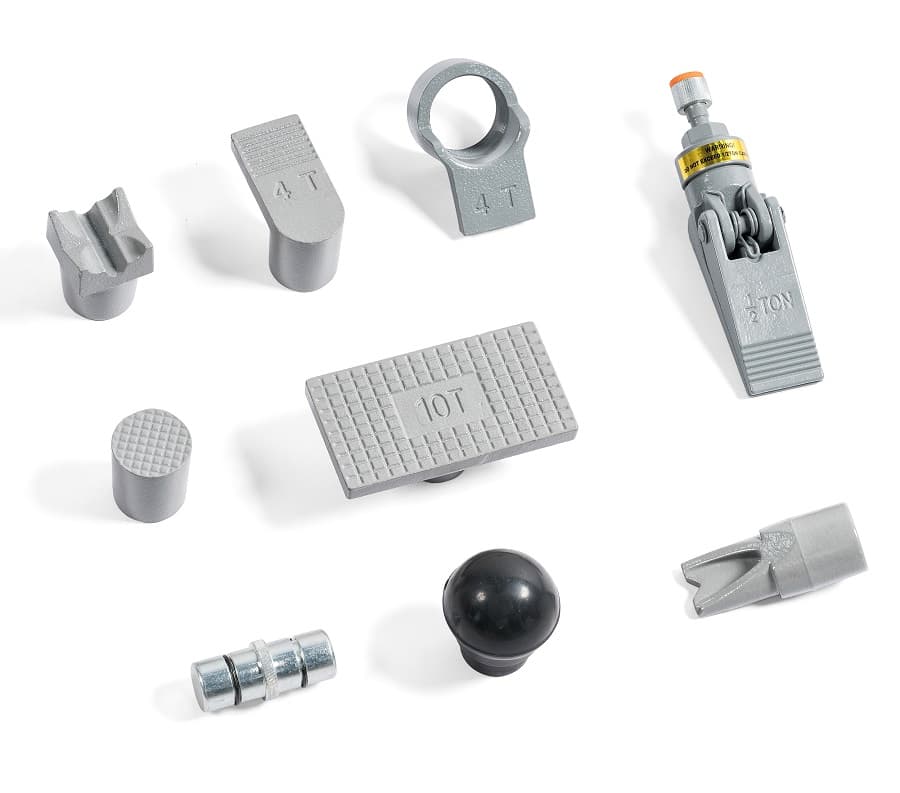 Набор растяжек гидравлических 10 т. KraftWell KRWPH10W