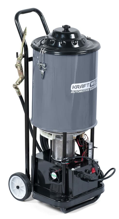 Нагнетатель солидола с электроприводом, 220В, 20 л. KraftWell KRW1798.EN