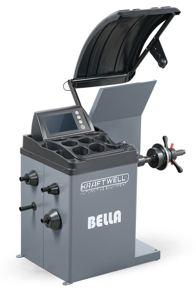 KraftWell BELLA KRW245E — вал 40 мм с конусом и колесом
