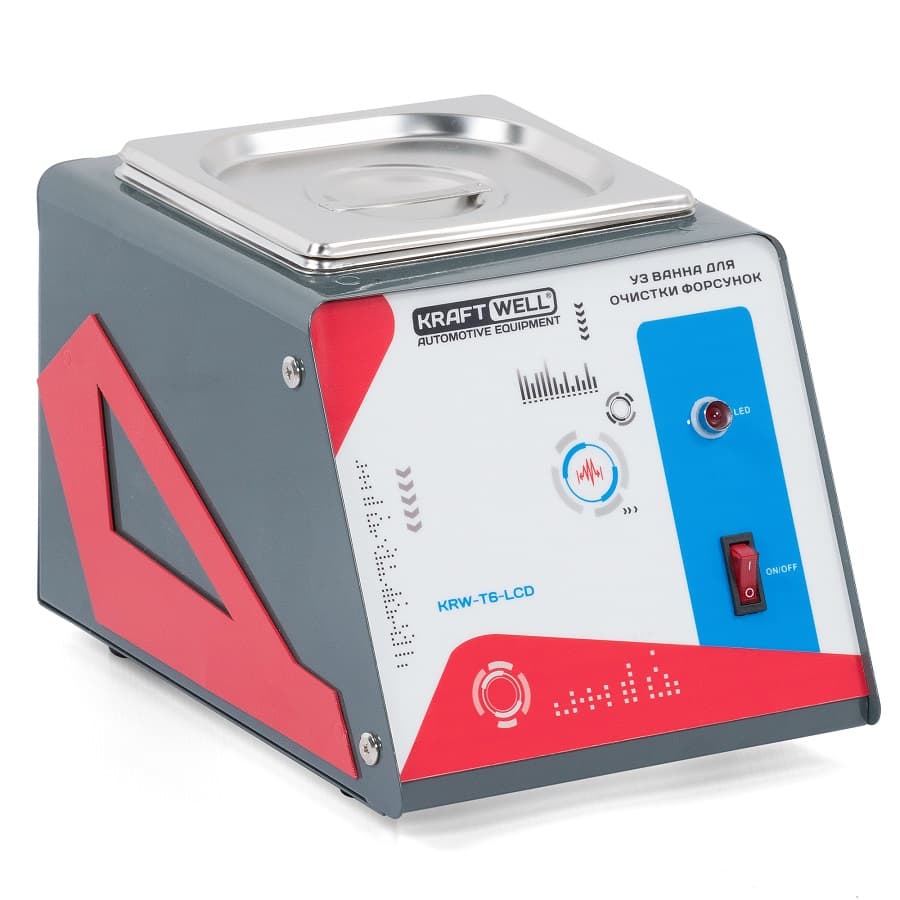 Установка для тестирования и очистки форсунок GDI, EFI, PIEZO KraftWell PULA KRW-T6-LCD