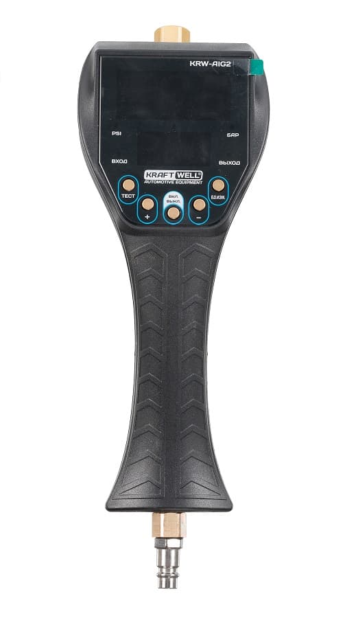 Автоматический пистолет для накачки шин KraftWell KRW-AIG2 с LED-дисплеем
