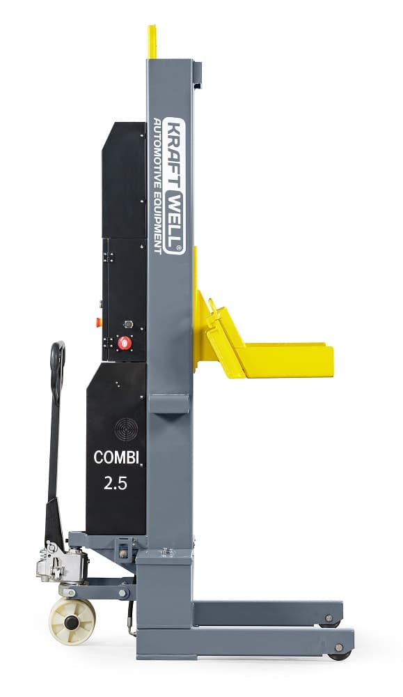 Колонны подкатные г/п 4х2,5 т. электрогидравлические беспроводные KraftWell COMBI2.5