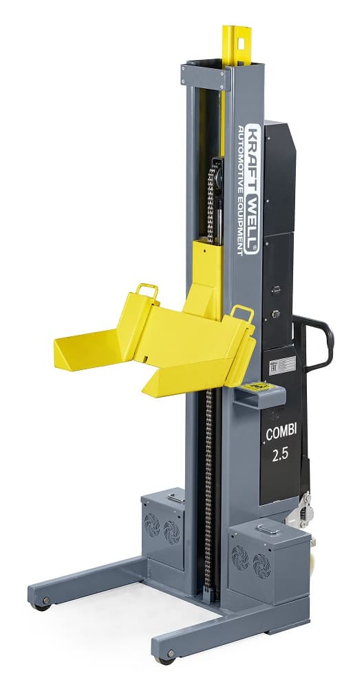 Колонны подкатные г/п 4х2,5 т. электрогидравлические беспроводные KraftWell COMBI2.5