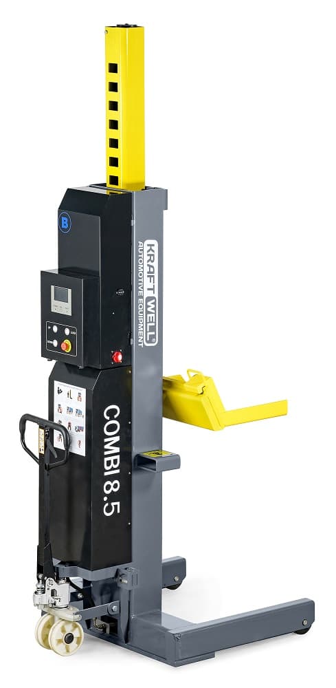 Колонны подкатные электрогидравлические г/п 4х8,5 т. беспроводные KraftWell COMBI8.5