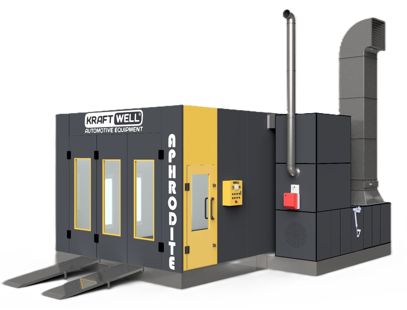 Покрасочная камера 6,9 х 3,9 х 2,7 м., 24000 м3/ч KraftWell APHRODITE