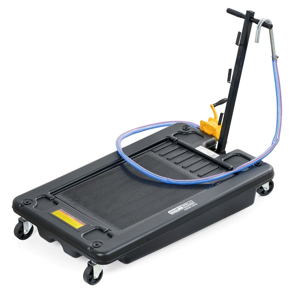 Емкость для сбора отработанного масла 68 л на колесах KraftWell KRW1865