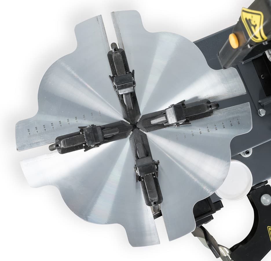 KraftWell KRW25A — опорная стойка и основание станка