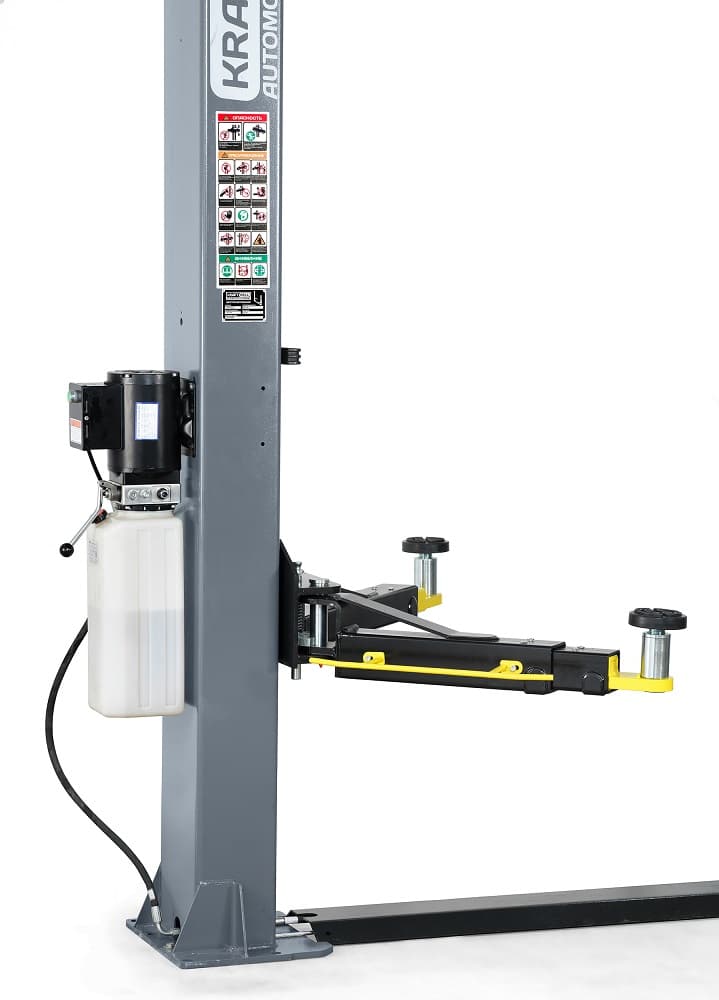 Подъемник двухстоечный электрогидравлический г/п 4 т. KraftWell CORSO 2C/220