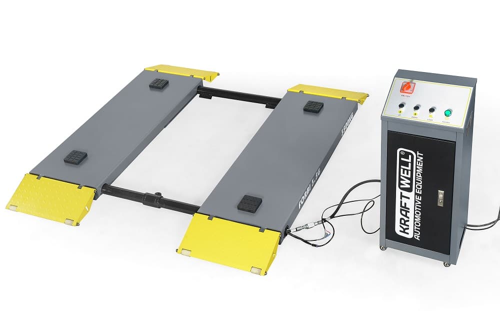 Подъёмник ножничный г/п 3,5 т. шиномонтажный мобильный KraftWell FORBI 3.5G