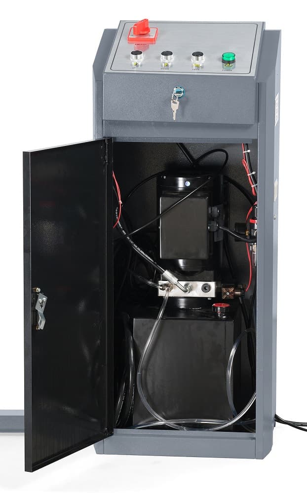 Подъёмник ножничный низкопрофильный г/п 3,5 т. KraftWell FORBI 3.5B