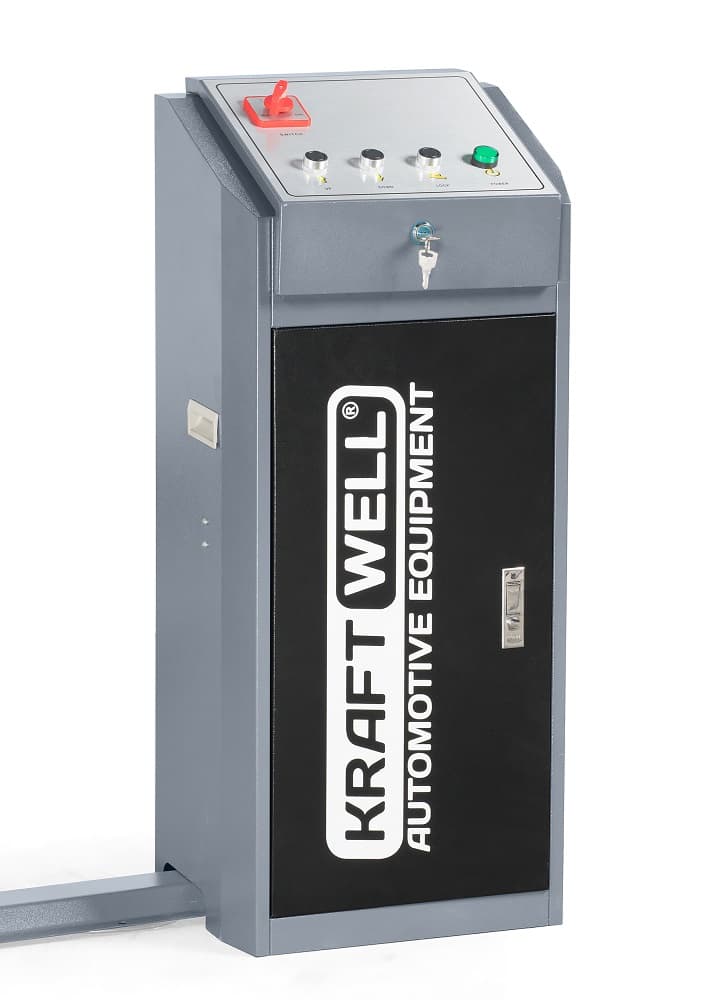 Подъёмник ножничный низкопрофильный г/п 3,5 т. KraftWell FORBI 3.5B
