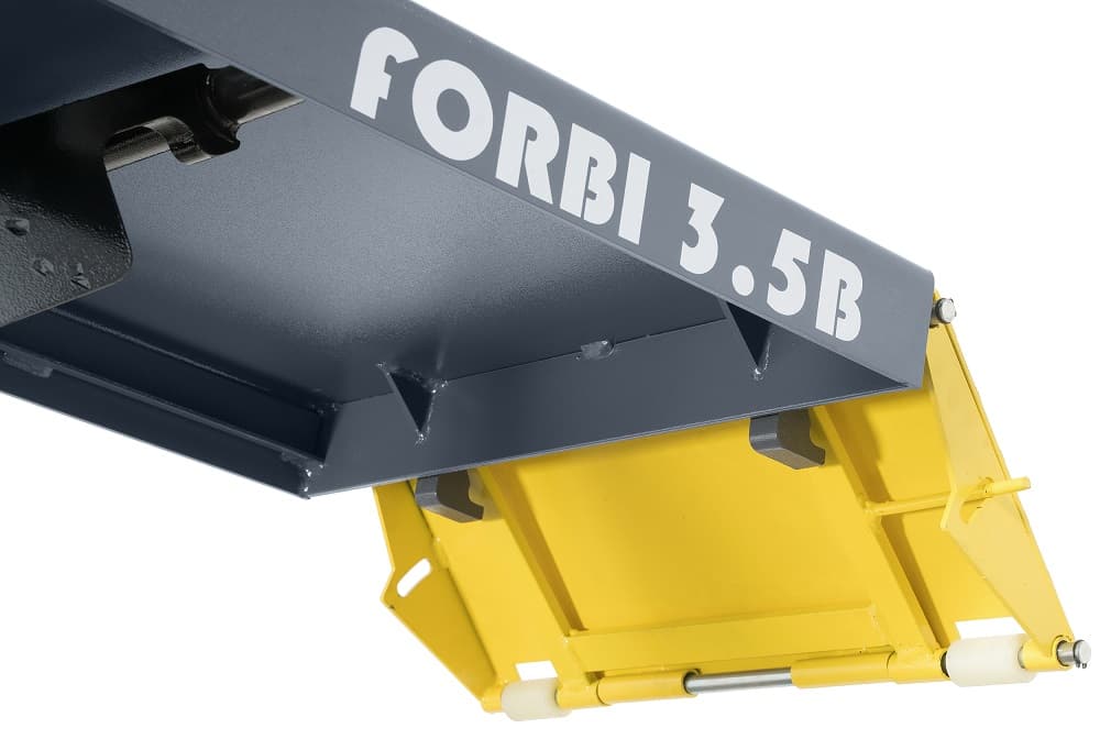 Подъёмник ножничный низкопрофильный г/п 3,5 т. KraftWell FORBI 3.5B