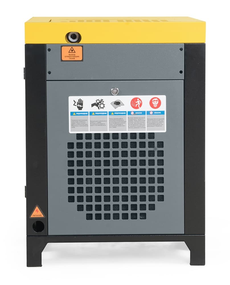 Компрессор винтовой KraftWell KRW-ASC10A-10BL — 1 000 л/мин, 10 бар, 7,5 кВт