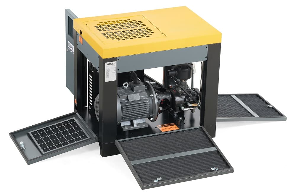 Компрессор винтовой KraftWell KRW-ASC10A-10BL — 1 000 л/мин, 10 бар, 7,5 кВт